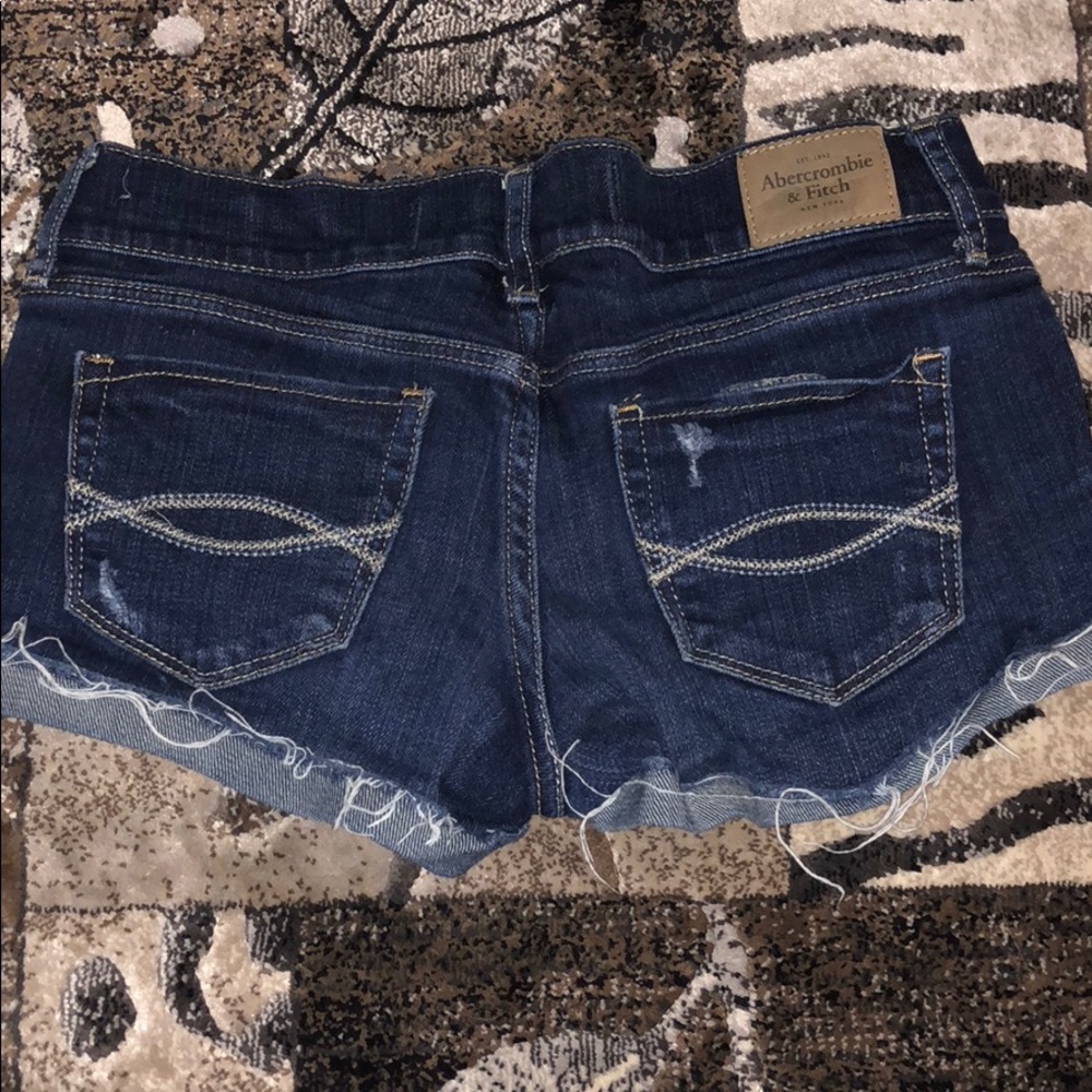 Abercrombie & fitch short denim shorts EUC